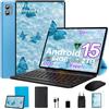 SUAAT Tablet 2026 10 pollici Android 15 Octa Core Tablet con 64 GB ROM + 2 TB...
