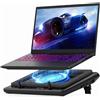 llano raffreddamento per laptop Gaming Basic con velocità regolabile Nero