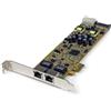 StarTech 2 Port Poe Card Network Pcie Gigabit Ethernet Nic Rj45 NUOVO