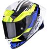 Skorpion SCORPION EXO-R1 EVO II AIR VALERE Nero-Blu-Giallo fluo L