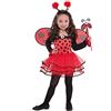 Amscan - Little Ladybug Girls Fancy Dress Costume Age