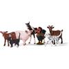 schleich Farm World | Set Animali della Fattoria 77533 con Cane, Gatto, Maial...