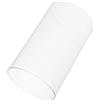 Angoily Portacandela in Vetro Trasparente 9X15 CM Paralume Antivento, Supporto Decorativo per Candele Cilindriche e Centrotavola per Cerimonie