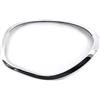 DEMULAX Anello faro cromato, per copertura cornice sinistra destra 51139801573 51139801574, per Mini per Cooper R60, per Countryman S All4 Decorazione faro auto(BLACK Left)
