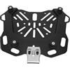 ZAICOLER Piastra di Base Universale per Bauletto Posteriore per Moto, Piastra di Montaggio per Bauletto in Acciaio Al Carbonio con Viti, per Bagagliaio Posteriore