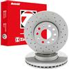 ZIMMERMANN FORMULA Z 2x ZIMMERMANN Disco freno Anteriore Ø296mm Altezza: 48mm Spessore: 25mm N° fori: 6/5 Cerchio foro-Ø: 108mm ventilazione interna forato 610.3733.52 Compatibilità con VOLVO XC40 536, LYNK & CO