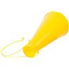 FUNOMOCYA Megafono Sicuro e Divertente Portatile e Giallo per Plastica per Feste e attività All'aperti Come Accessorio per Cheerleader e Gioco Rumoroso Cheerleader Gioco Rumoroso