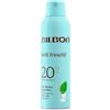Bilboa, Belli Freschi, Protezione Solare Spray SPF 20, Profumo di Menta Acquatica, Freschezza Immediata, Texture Leggera e Trasparente, Resistente all'Acqua, 150 ml