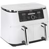 Ninja Friggitrice Ad Aria Ninja Foodi Max Dual Zone Af400euwh - Capacit? 9,5 L - 6 Programmi - 2470 W - Bianca