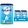 APTAMIL Nutribiotik 3 Latte di Crescita in Polvere per Bambini dai 12 mesi ...