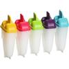 Fackelmann Linea Party Forma Ghiaccioli Gelati, Manici ergonomici Multicolore, con salvagocce e Piedini d'appoggio, Lavabili in lavastoviglie, Dimensioni 4x12 cm Manico compreso