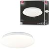 Paulmann 75407 - Plafoniera LED Leonis II, sensore di movimento crepuscolare (HF) IP44 3000-5700 K, 1750 lm, 230 V, 16,5 W, colore: Bianco