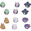 Bioworld Set di 6 paia di orecchini a perno smaltati a forma di personaggio Pokemon alla moda