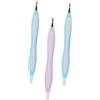 iplusmile Set 3 Pezzi Tronchesi Cuticole Design a Testa Appuntita in Acciaio Inox Attrezzi per Manicure e Pedicure Portatili per Rimuovere le Cuticole e Pulire le Unghie a Colore Casuale
