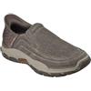 Skechers Men's Respected-Holmgren Slip-in Loafer, Taupe, 7 Wide