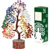 Crocon® L'originale Albero della vita 7 chakra regalo donna cristalli idee re...