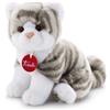 Trudi Gattino Brad tigrato grigio Gatto peluche gioco, regalo di Natale e com...