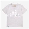 PONOS The Battle Cats Maglietta per bambini beanxious Flocky Chibi Group Aven...