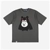 PONOS T-shirt PONOS The Battle Cats Neko Blackma Charcoal Japan