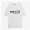 PONOS T-shirt PONOS The Battle Cats Nyanko Ranger bianca Giappone
