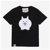 PONOS The Battle Cats Maglietta per bambini Beanxious Flocky Cat Nero Giappone