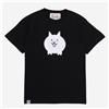 PONOS T-shirt PONOS The Battle Cats beanxious Flocky Cat Black Japan