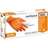 N85 / L Guanti in Nitrile Aderenti, Grande, Arancione, Confezione Da 50