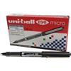 Uni-Ball Uniball Eye Micro UB150 Rollerball Penna a sfera con inchiostro nero, confez...