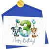 Biglietto Auguri 1 Anno Bimbo - Biglietto Auguri Compleanno Bambino - Biglietti
