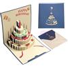 Biglietti Di Compleanno Con Busta, Biglietto Auguri Compleanno, Premium 3D Pop U