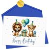 Biglietto Auguri 1 Anno Bimbo - Biglietto Auguri Compleanno Bambino - Biglietti