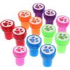BESPORTBLE Set di 12 Timbri Zampa di Cane in Plastica Strumento Educativo e Divertente per Bambini Design Adorabile a Tema Cartone Animato per Lavoretti Fai-da-Te