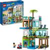 LEGO City Condomini, Modular Building Set con Stanze Combinabili, Negozio, Bicicletta Giocattolo e 6 Minifigure, Regalo di Compleanno per Bambini e Bambine dai 6 Anni in su 60365