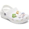 Crocs Jibbitz Charms, confezione da 5 ciondoli a forma di ciambella e caffè