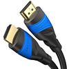 KabelDirekt - Cavo HDMI 8K / 4K - 3m e altre lunghezze (0,15m-22,5m) - Cavo HDMI progettato in Germania - Supporta 10K/8K@60Hz / 4K@120Hz - HDMI Cavo per TV, PC, PS5, Xbox, Switch