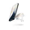 OtterBox Zens Wireless Charging EU Power Adapter, Caricatore Wireless MagSafe e Qi da 15 W per iPhone Air/17/16/15/14/13/12 e AirPods, Porta USB-C da 18 W Inclusa, Bianca