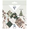 Clairefontaine 95638C - 60 fogli di carta Origami 70g/m² Collezione Natale Cosy, Formato 15x15cm, 30 motivi colorati assortiti (2 fogli per motivo), Hobby Creativi Bambini e adulti