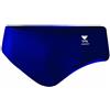 TYR Costume Slip in Tessuto Anti Cloro Durafast Elite, Uomo in Tinta Unita per Allenamento, Navy, 26