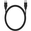 MediaRange Cavo di prolunga Media Range USB 2.0 A/A 1,8m nero - R01082