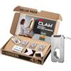 3M CLAW 3PH45M-4ESF - 4 grucce per cartongesso con marcatori, per appendere cornici senza attrezzi, portata fino a 20,4 kg