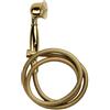 EpheyFIF Soffione doccia vintage con tubo, soffione doccia rimovibile in ottone ad alta pressione a risparmio idrico per flusso basso, pulizia degli animali domestici, 150 cm