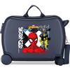 Disney Joumma Marvel Graffity Of Spiderman Valigia per Bambini Blu 50x38x20 cm Rigido 2.05 kgs Lucchetto a Combinazione Laterale ABS 2.05 kgs 27.9L Bagaglio a Mano