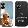 LIRASIRA Compatibile con Realme C55 | Custodia Cover morbida in silicone stampa personalizzata design motivo