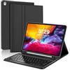AMOUOGOEY Custodia con tastiera per iPad Pro 12,9 (vecchio modello) 2015 1a / 2017 2a generazione - tastiera wireless Bluetooth ricaricabile rimovibile - custodia in pelle con portamatite per iPad Pro 12,9