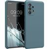 kwmobile Cover per Samsung Galaxy A52 / A52 5G / A52s 5G Custodia - Back Case per Smartphone in Silicone TPU - Protezione Gommata - antique stone