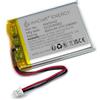 innCraft INNOVATE LIVING Batteria ai polimeri di litio innCraft Energy 800mAh 3,7V, 44 x 34 x 5 modello 503443 2P Molex 51021-020 Connettore 1,25 mm