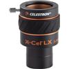 Celestron 93529 1,25'' X-Cel LX Lente di Barlow 2x, Nero