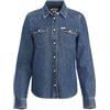 GUESS Camicia Manica Lunga in Jeans Gj Slim Denim W4YH35D5EI3 Blu Scuro Blu S