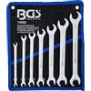 BGS 74583 - Set di chiavi combinate doppie, funzione cricchetto, SW 6-19 mm