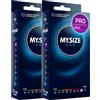 MY.SIZE PRO 20 Pezzi 69 mm Elite - preservativi XXXXL, lattice Vytex altamente purificato per meno odore, molto facili da aprire e srotolare
